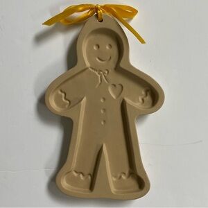 Brown Bag Cookie Art Gingerbread Man Cookie Mold 1992 7.5” Vintage Christmas